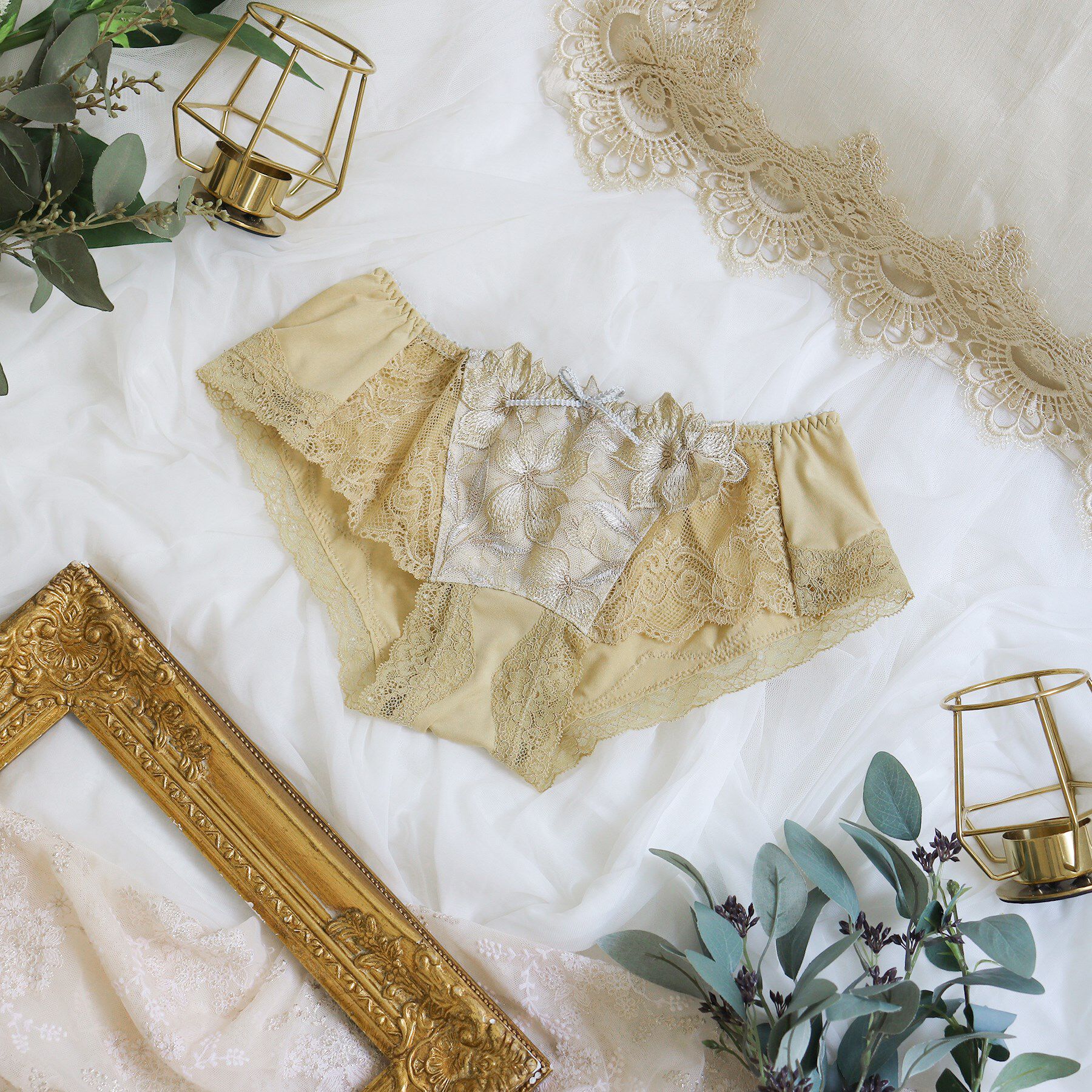 Risa Magli「ケリー ヒップハング」|インナー|マスタード(033)