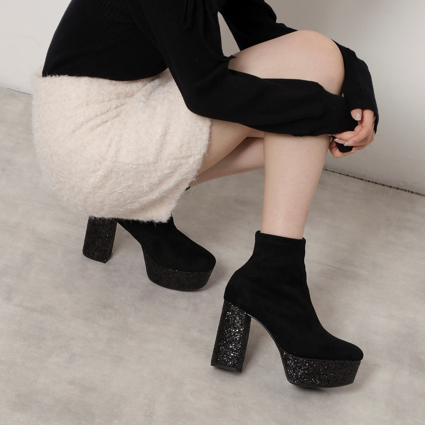 ESPERANZA「ラク盛りショートブーツ」|ショートブーツ|