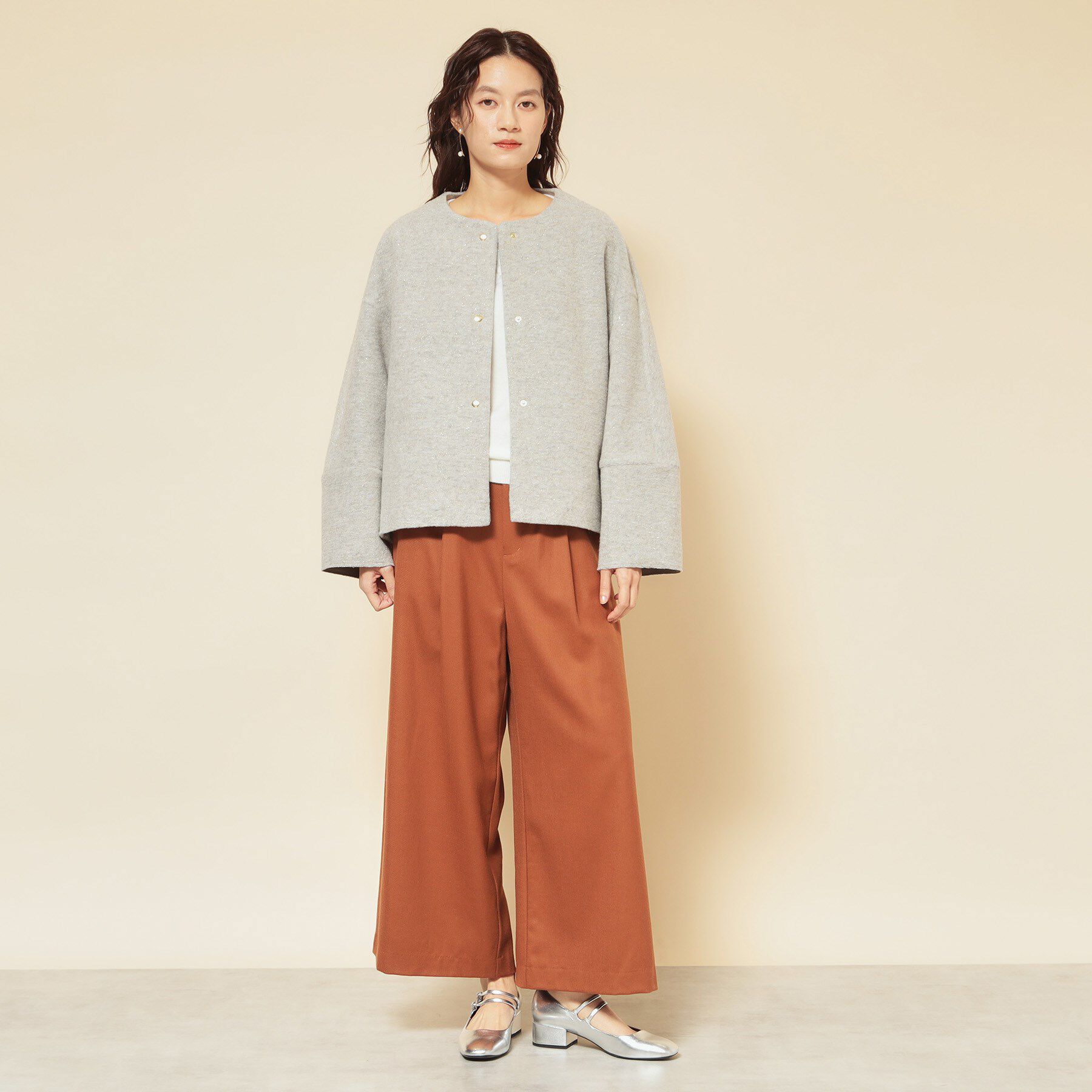 SunaUna「【エアリーブルゾン／3色展開】」|ブルゾン・スタジャン|