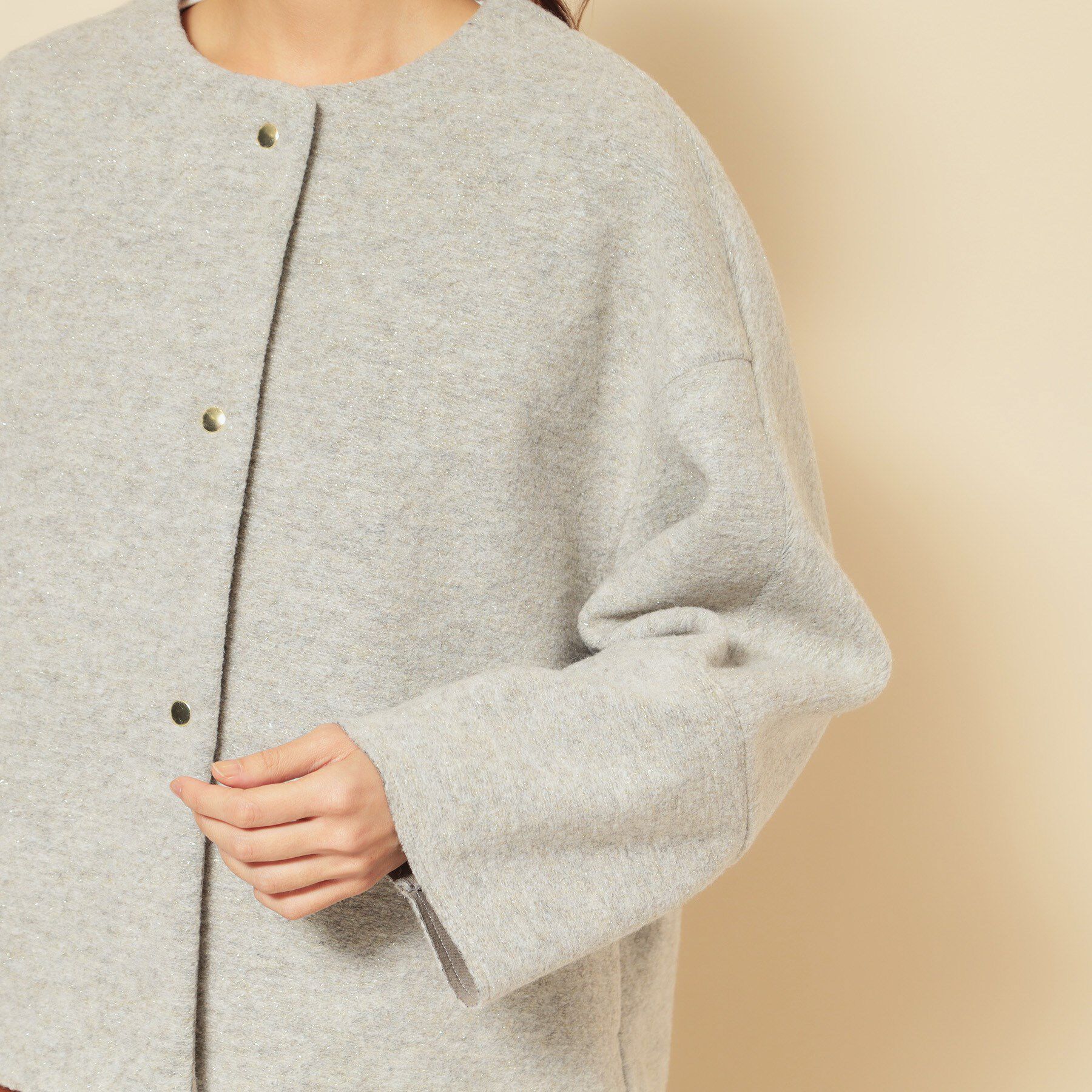 SunaUna「【エアリーブルゾン／3色展開】」|ブルゾン・スタジャン|