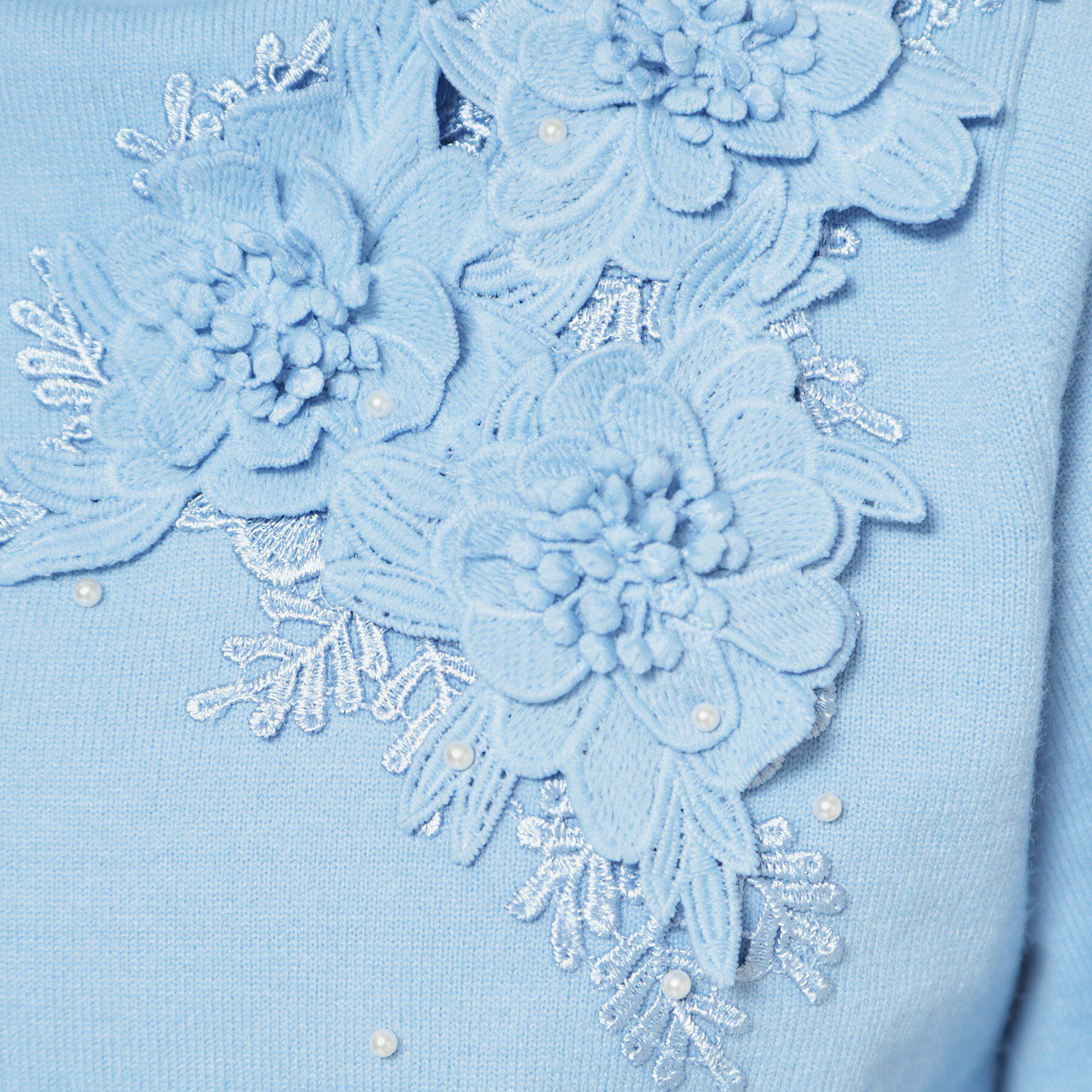 SunaUna「【冬にも活躍！ケミカルレースニット】」|ニット・セーター|