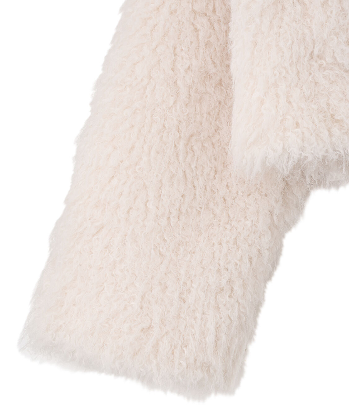 COCO DEAL「カーリーファージャケット」|ノーカラージャケット|