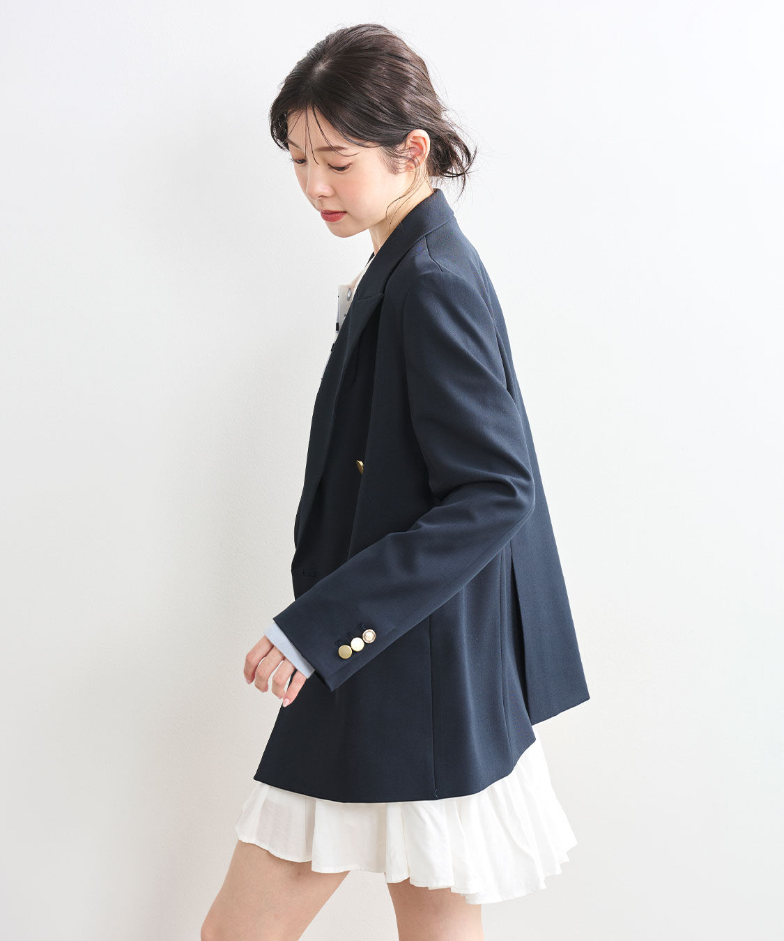 COCO DEAL「ダブルブレストジャケット」|テーラードジャケット|
