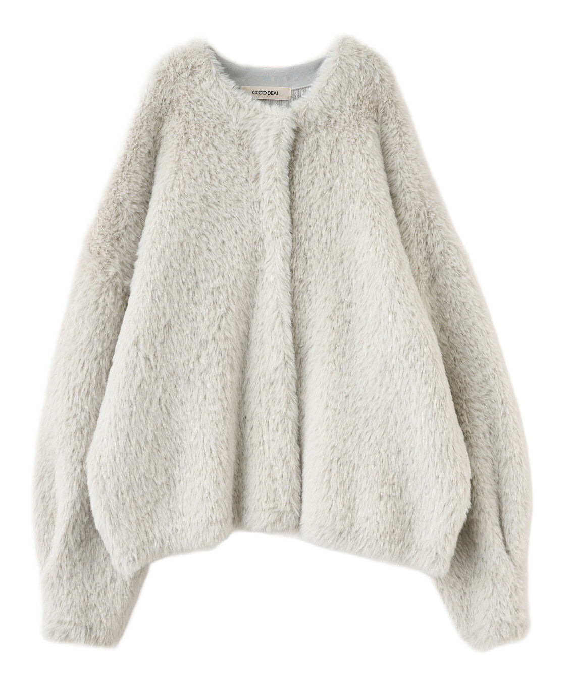 COCO DEAL「ダブルフェイスフェザーニットアウター」|その他|
