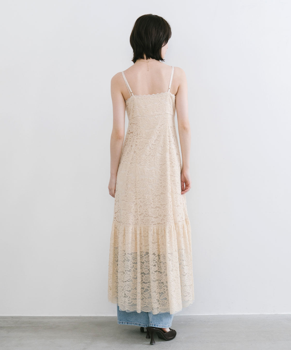 COCO DEAL「レースキャミワンピース」|ワンピース|