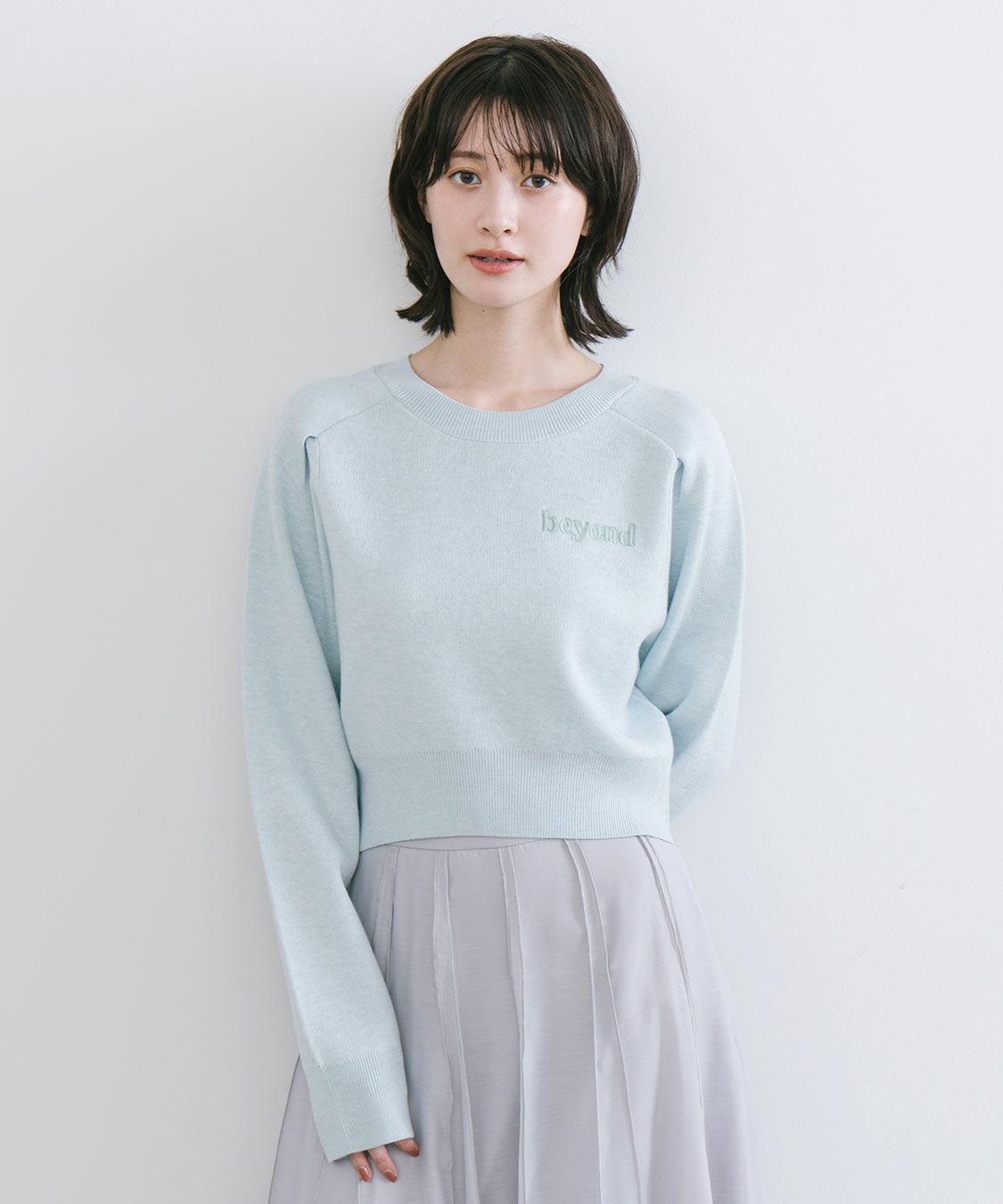 COCO DEAL「スウェットライクロゴニット」|ニット・セーター|