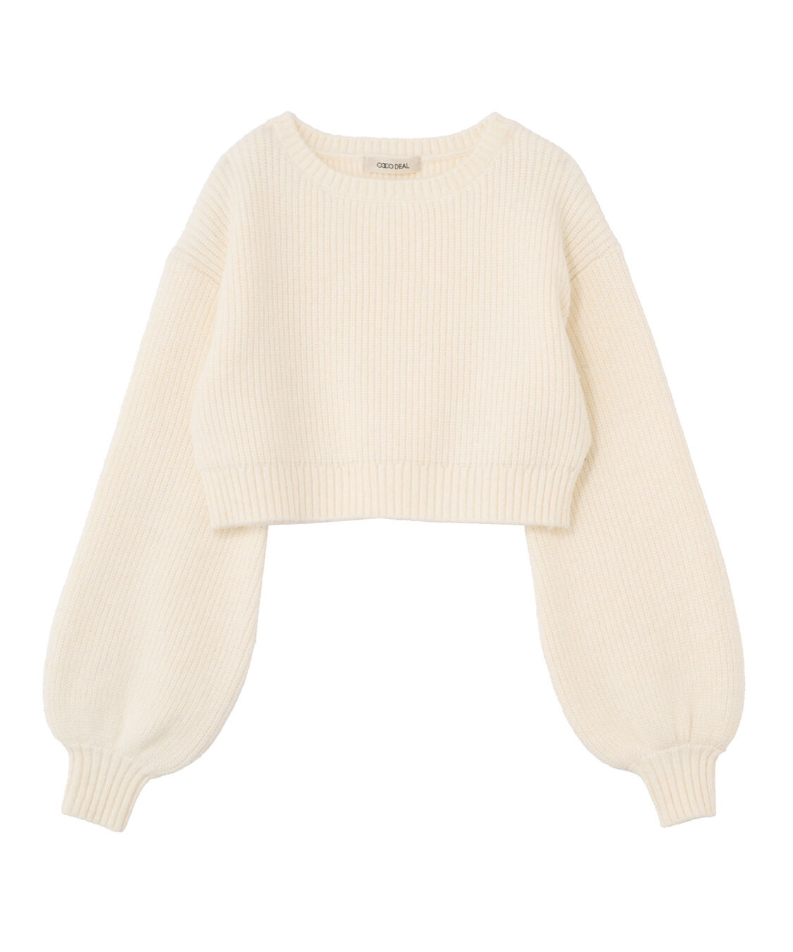 COCO DEAL「ペプラムブラウス&times;パフスリーブニットセット」|シャツ・ブラウス|