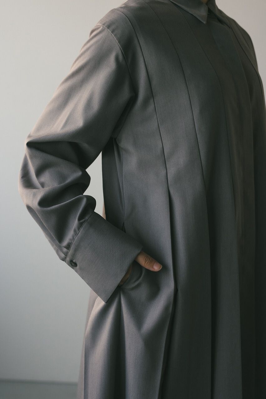 STYLEMIXER「ワイドプリーツシャツワンピース」|ワンピース|