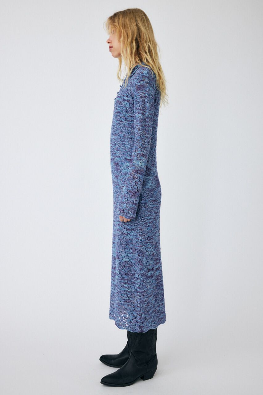 MOUSSY「OPEN WORK POLO ドレス」|ワンピース|