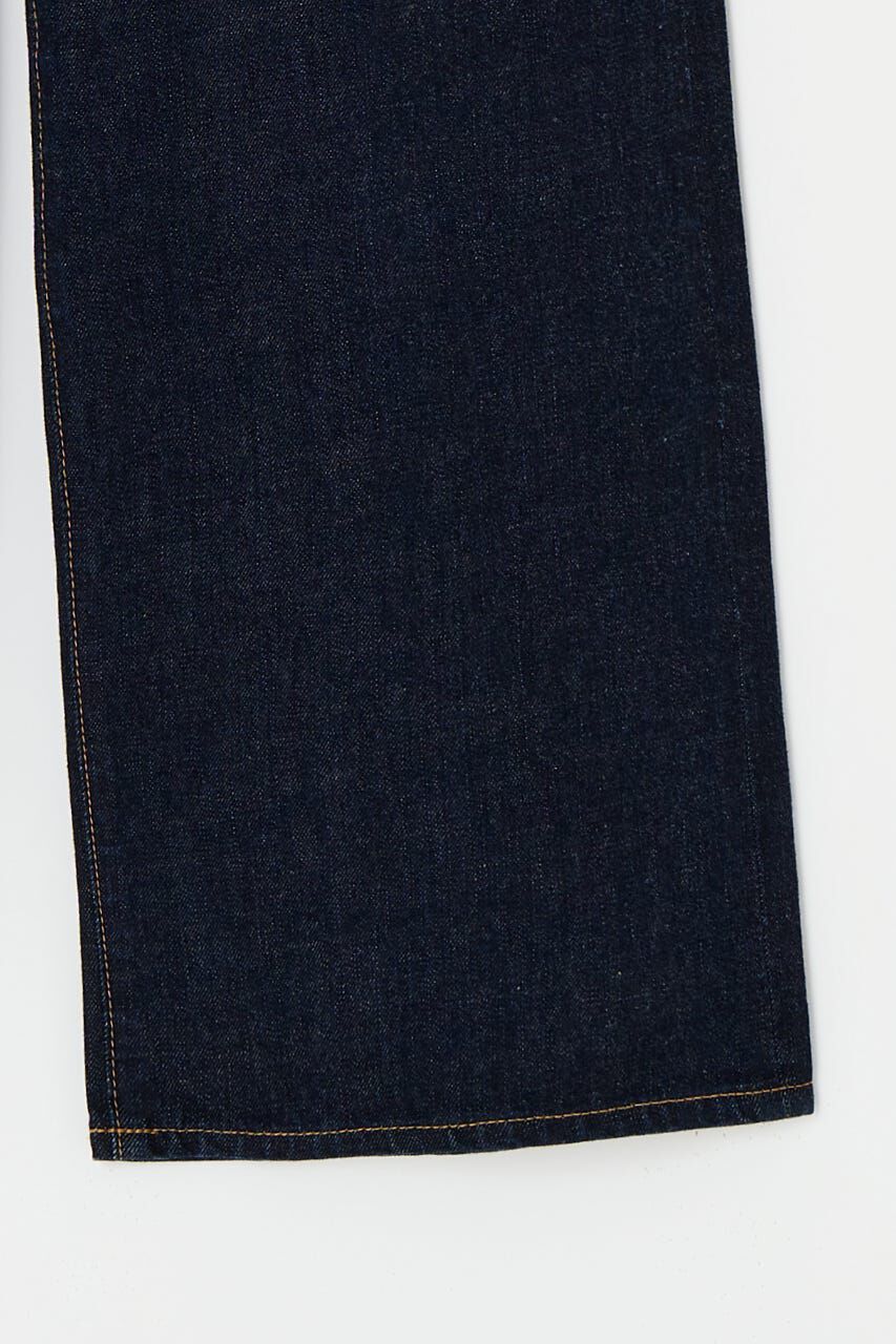 MOUSSY「TUCK WIDE ストレートデニム」|デニム|