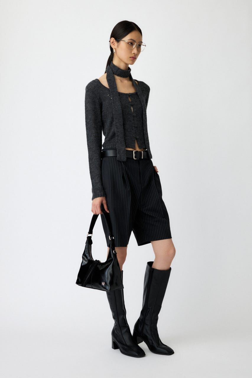 MOUSSY「MIX YARN KNIT トップス」|ニット・セーター|