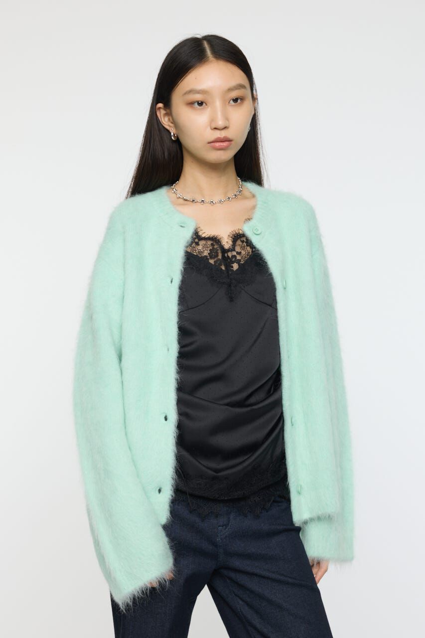 MOUSSY「ALPACA MIX カーディガン」|その他|MINT
