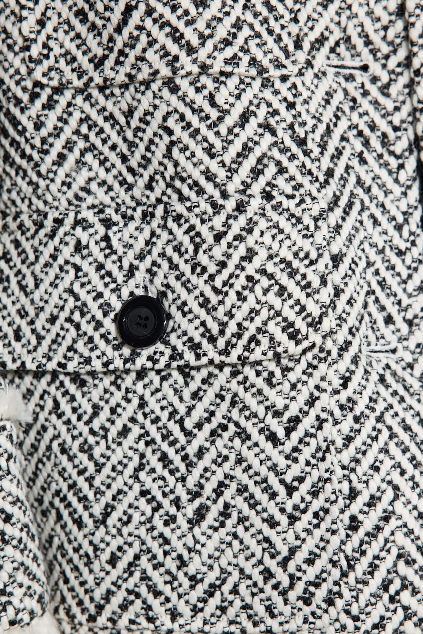 rienda「ノーカラーツイードウールMIX CT」|その他|