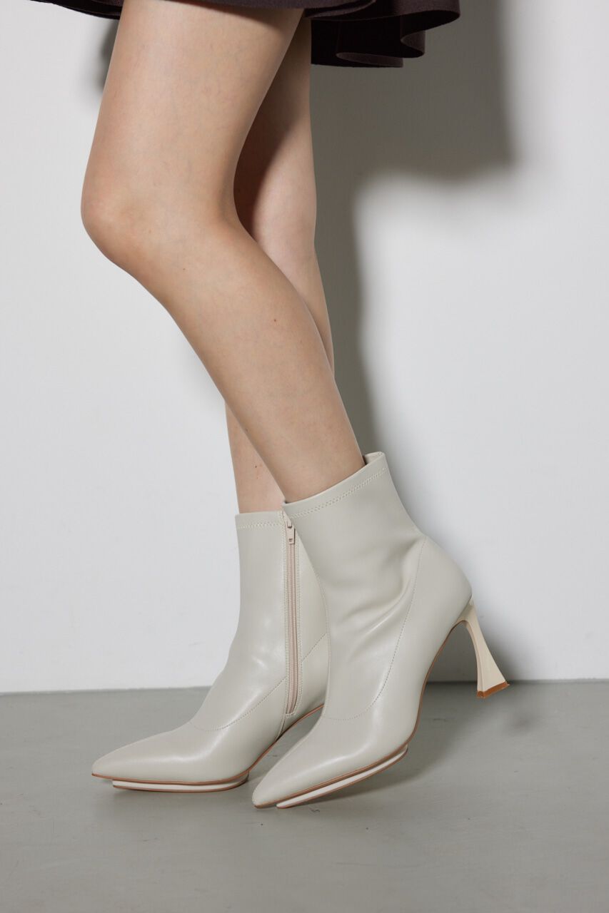 rienda「ポインテッドトゥフィットショートブーツ」|その他|