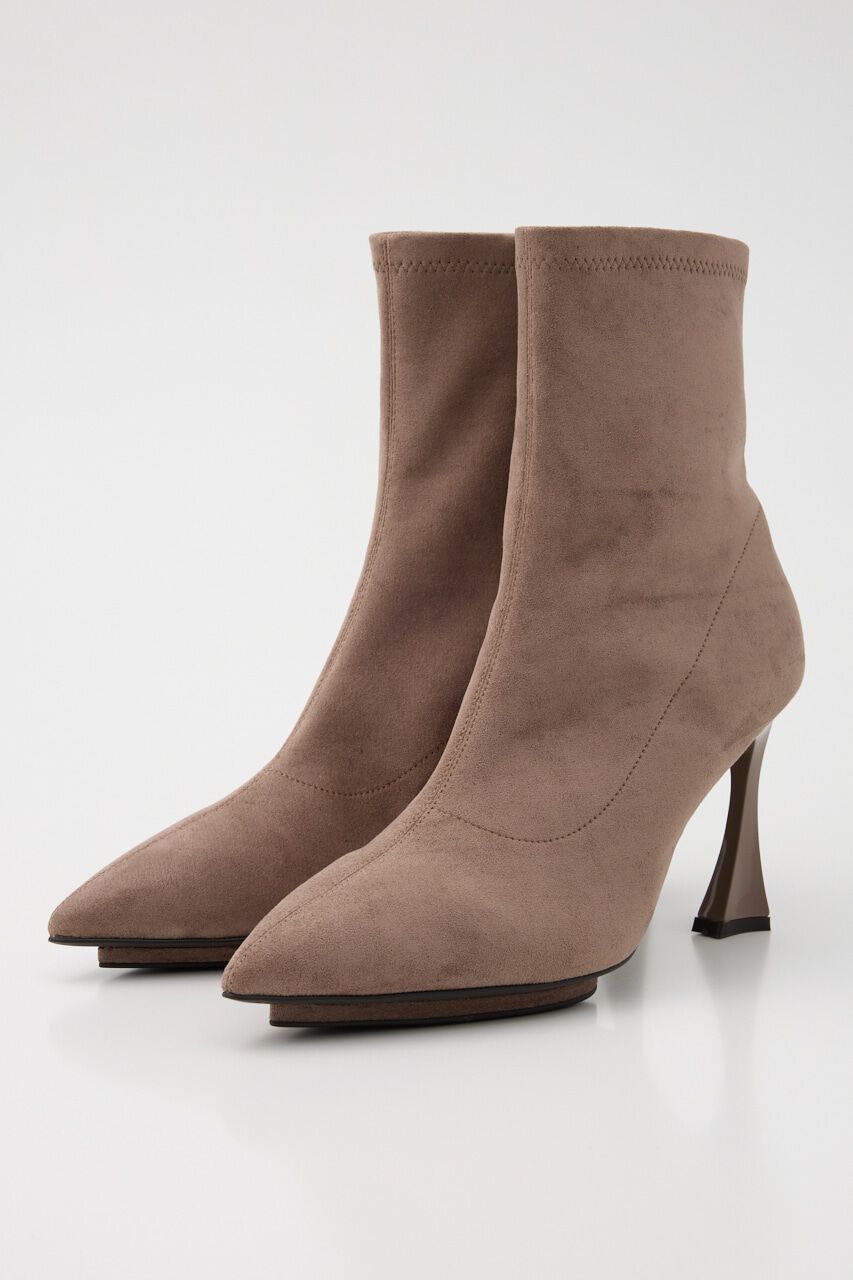 rienda「ポインテッドトゥフィットショートブーツ」|その他|