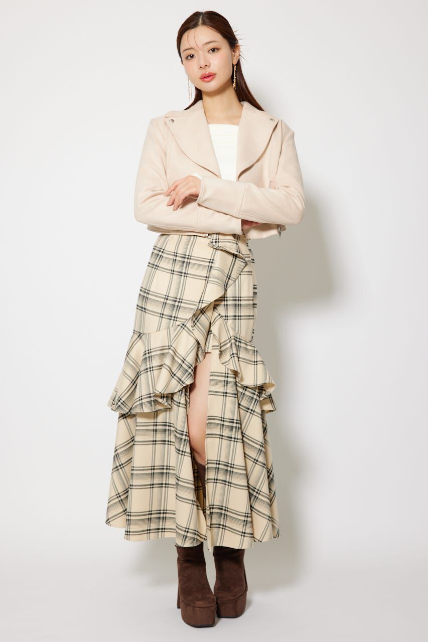 rienda「25AWフェイクスエードライダースジャケット」|その他|