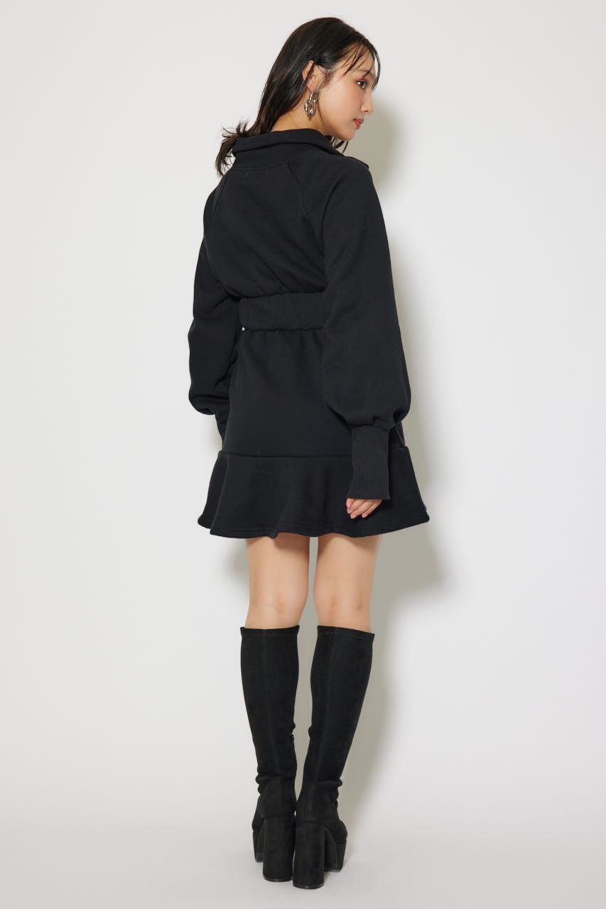 rienda「ティアードペプラムワンピース」|ワンピース|