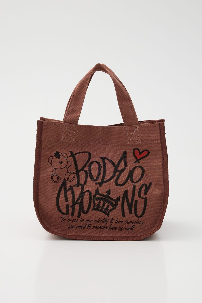 RODEO CROWNS「BRIDGE BEAR LOGO TOTE」|その他|BRN