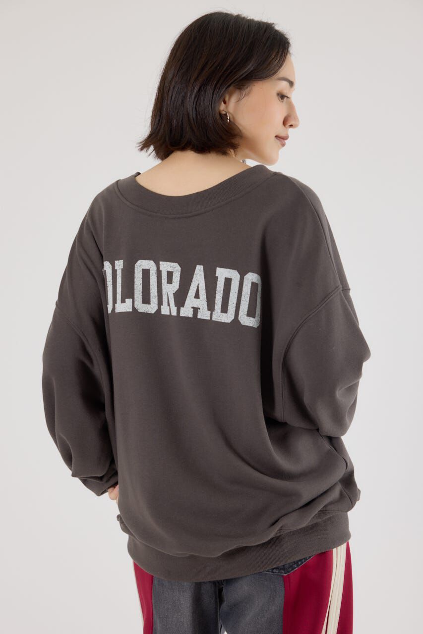 RODEO CROWNS「2 WAYルーズスウェット」|パーカー|