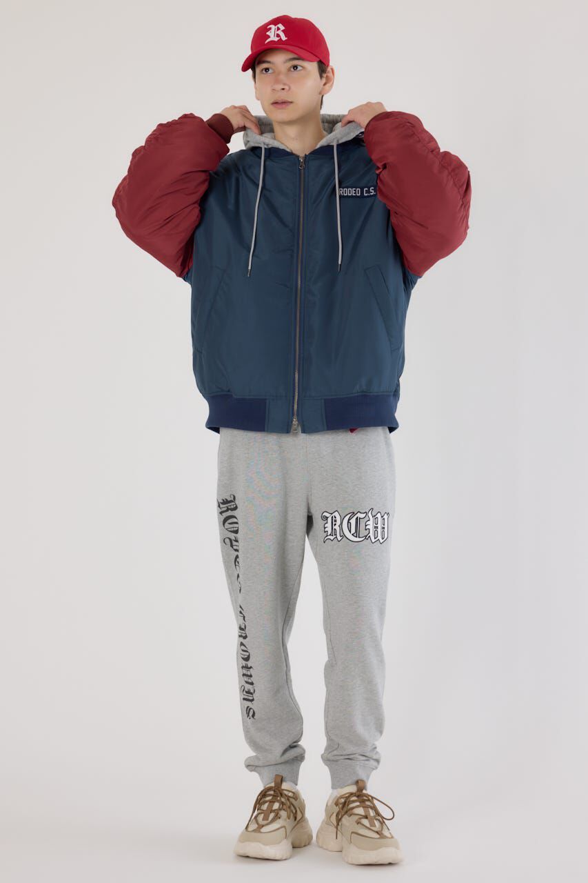 RODEO CROWNS「フーディーMA-1」|ブルゾン・スタジャン|