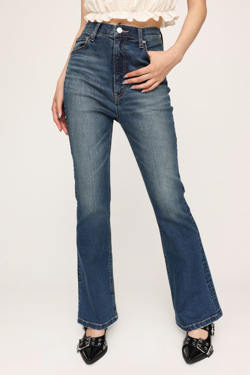 SLY「HW FLARE PT-B WITH ROICA（R）EF」|デニム|