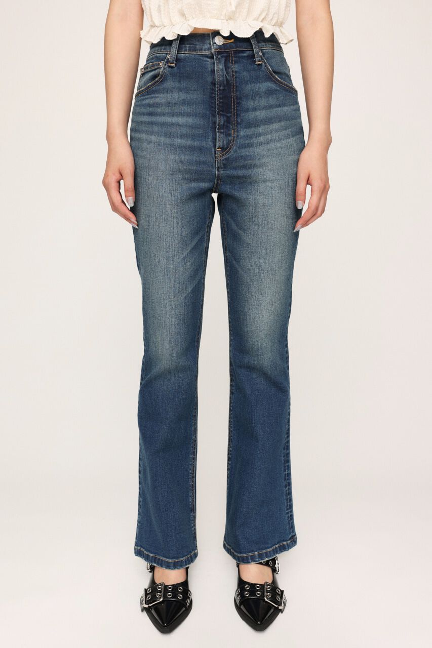 SLY「HW FLARE PT-B WITH ROICA（R）EF」|デニム|