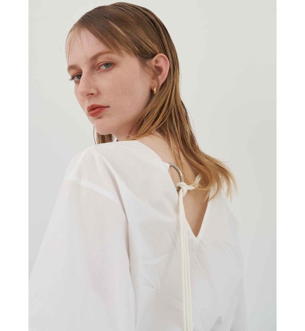 ELENDEEK「LANTERN SLEEVE BL」|シャツ・ブラウス|オフホワイト