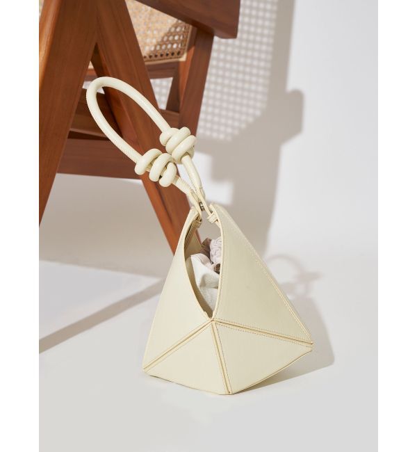 ELENDEEK「TRIANGLE 2WAY BAG」|その他|ライトイエロー