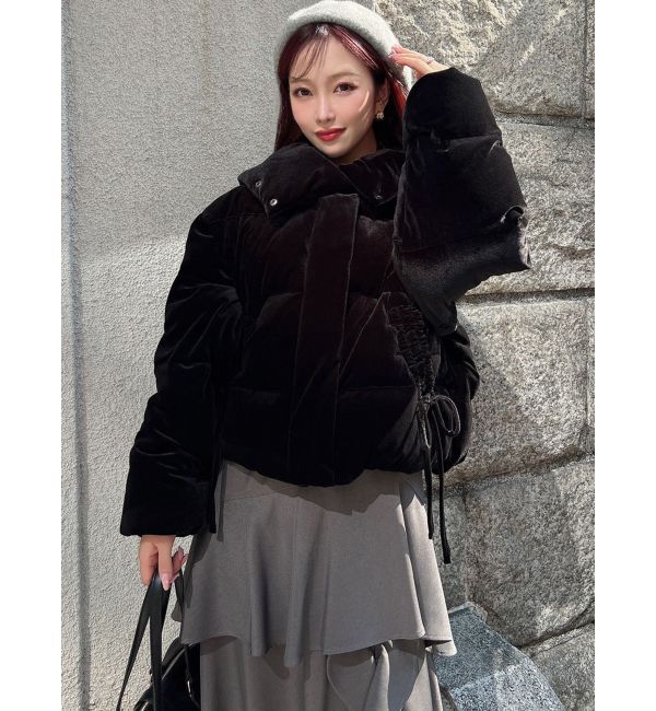 RESEXXY「リボンデザインダウンジャケット」|ダウン|