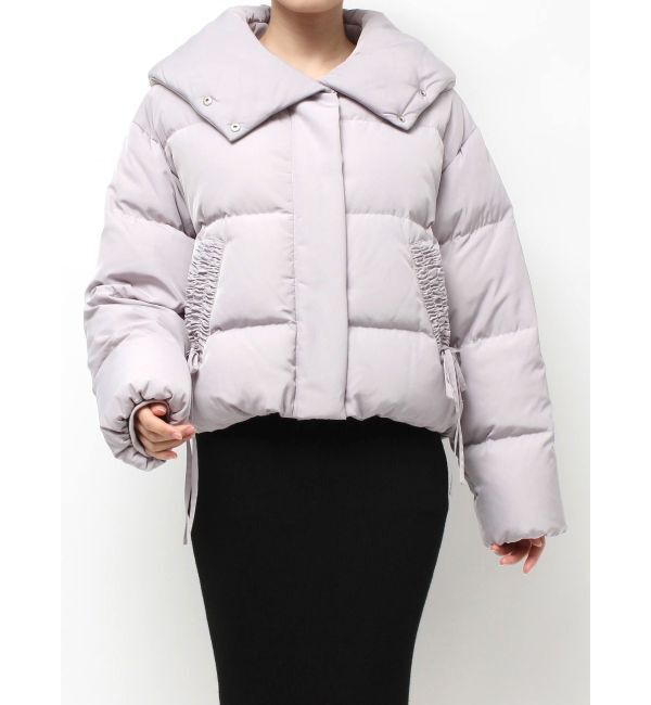 RESEXXY「リボンデザインダウンジャケット」|ダウン|