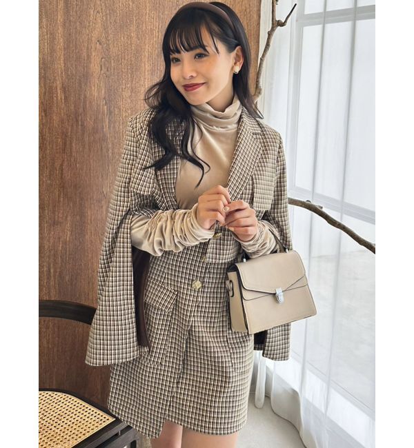 dazzlin「ベロアギャザーカットソー」|Tシャツ・カットソー|