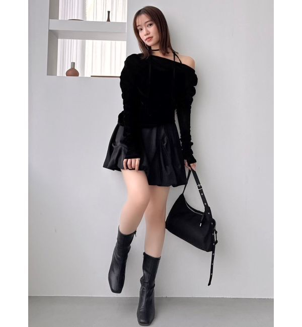 dazzlin「【再販売】バルーンミニスカート」|スカート|