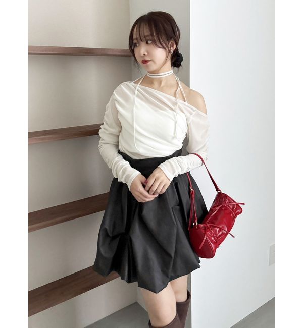 dazzlin「【再販売】バルーンミニスカート」|スカート|