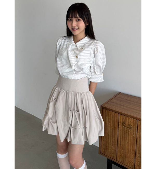 dazzlin「【再販売】バルーンミニスカート」|スカート|