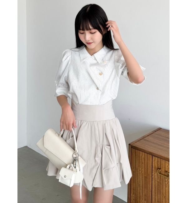 dazzlin「【再販売】バルーンミニスカート」|スカート|