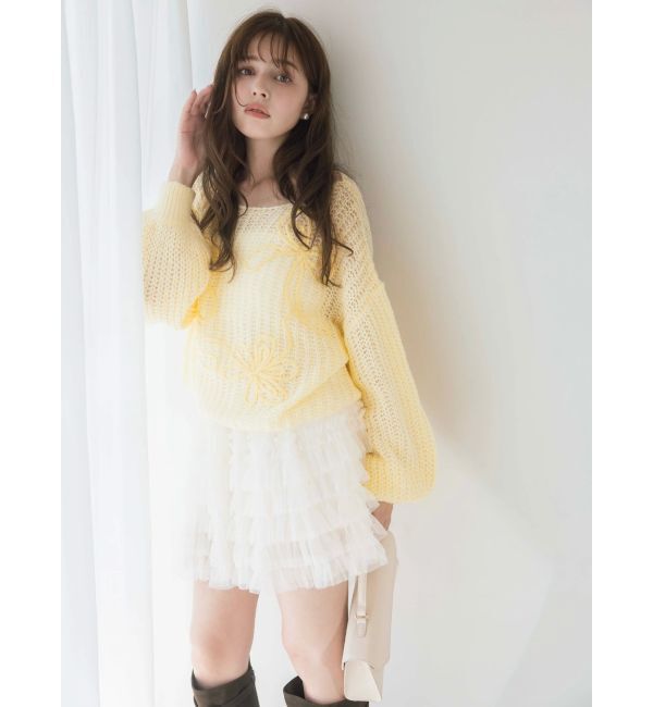 dazzlin「モヘアライクルーズニット」|ニット・セーター|