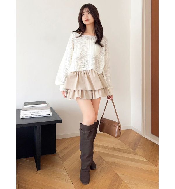 dazzlin「モヘアライクルーズニット」|ニット・セーター|