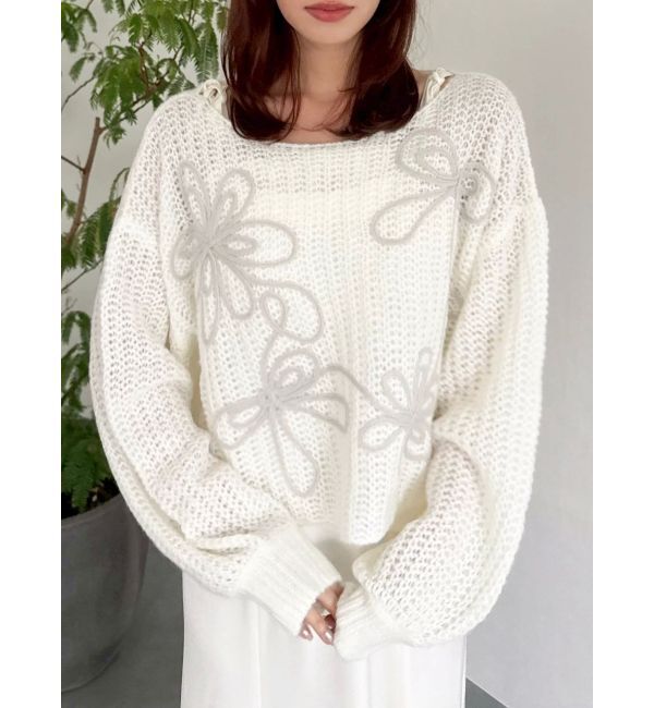 dazzlin「モヘアライクルーズニット」|ニット・セーター|