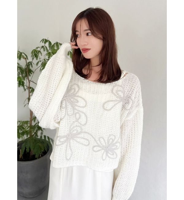 dazzlin「モヘアライクルーズニット」|ニット・セーター|