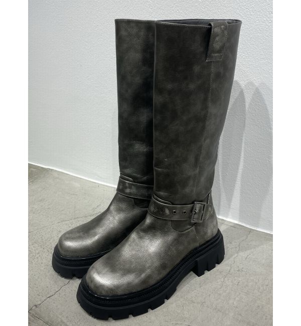 EMODA「ヴィンテージライクロングブーツ」|ロングブーツ|