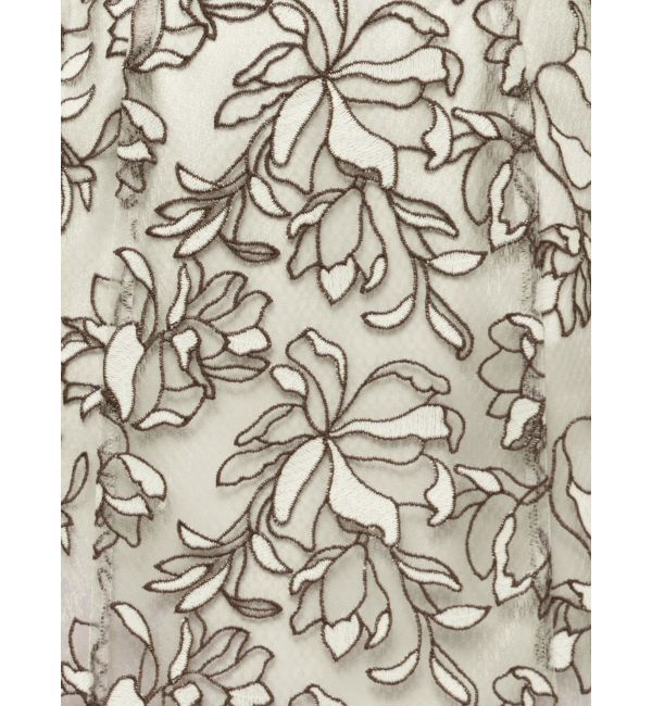 MERCURYDUO「メロンチュールエンブロイダリースカート」|スカート|