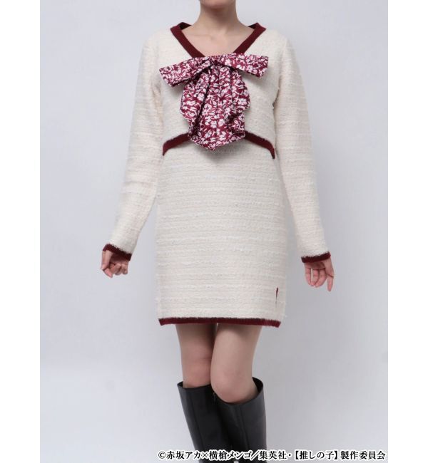 MERCURYDUO「TVアニメ【推しの子】ツイードカーディガンセットミニニットワンピース」|ワンピース|