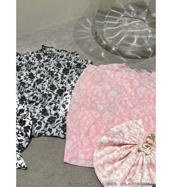 MERCURYDUO「TVアニメ【推しの子】プリントチュールメロートップス」|Tシャツ・カットソー|