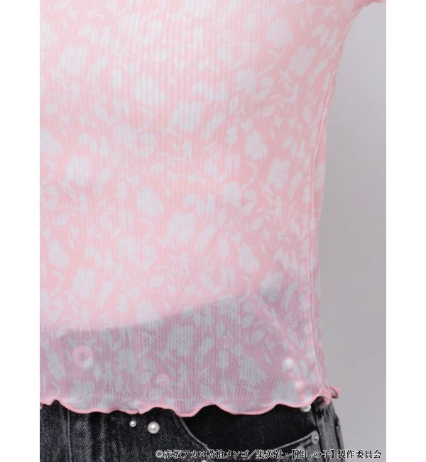 MERCURYDUO「TVアニメ【推しの子】プリントチュールメロートップス」|Tシャツ・カットソー|