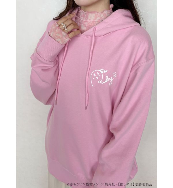 MERCURYDUO「TVアニメ【推しの子】プリントチュールメロートップス」|Tシャツ・カットソー|ピンク