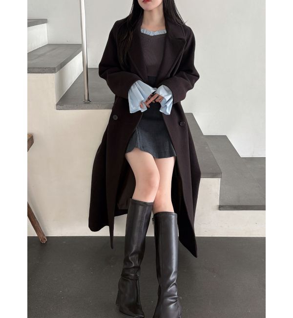 MERCURYDUO「ウールチェスターコート」|チェスターコート|