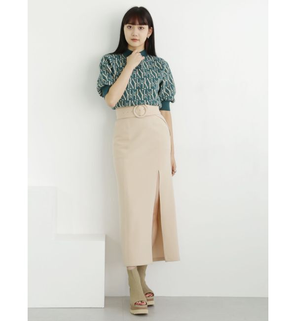 MURUA「ディープスリットペンシルスカート」|スカート|