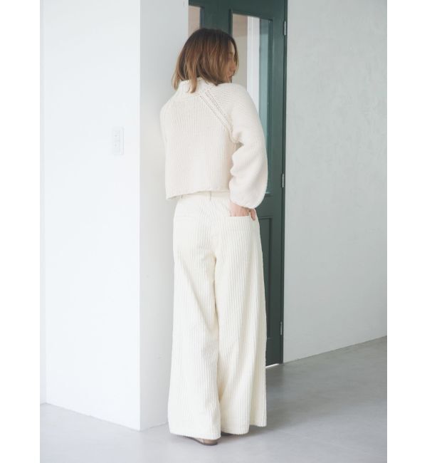 Ungrid「コーデュロイワイドパンツ」|その他|