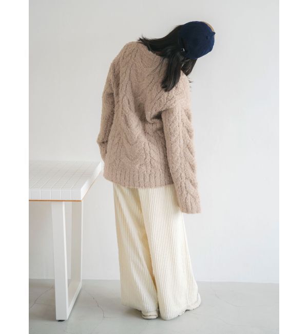 Ungrid「コーデュロイワイドパンツ」|その他|