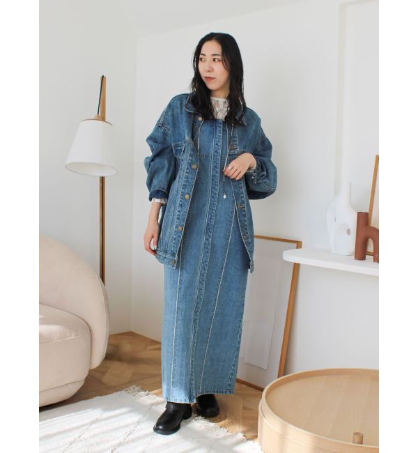 Ungrid「ビッグシルエットデニムジャケット」|ブルゾン・スタジャン|